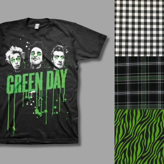 Green Day - Create Your Own Smock